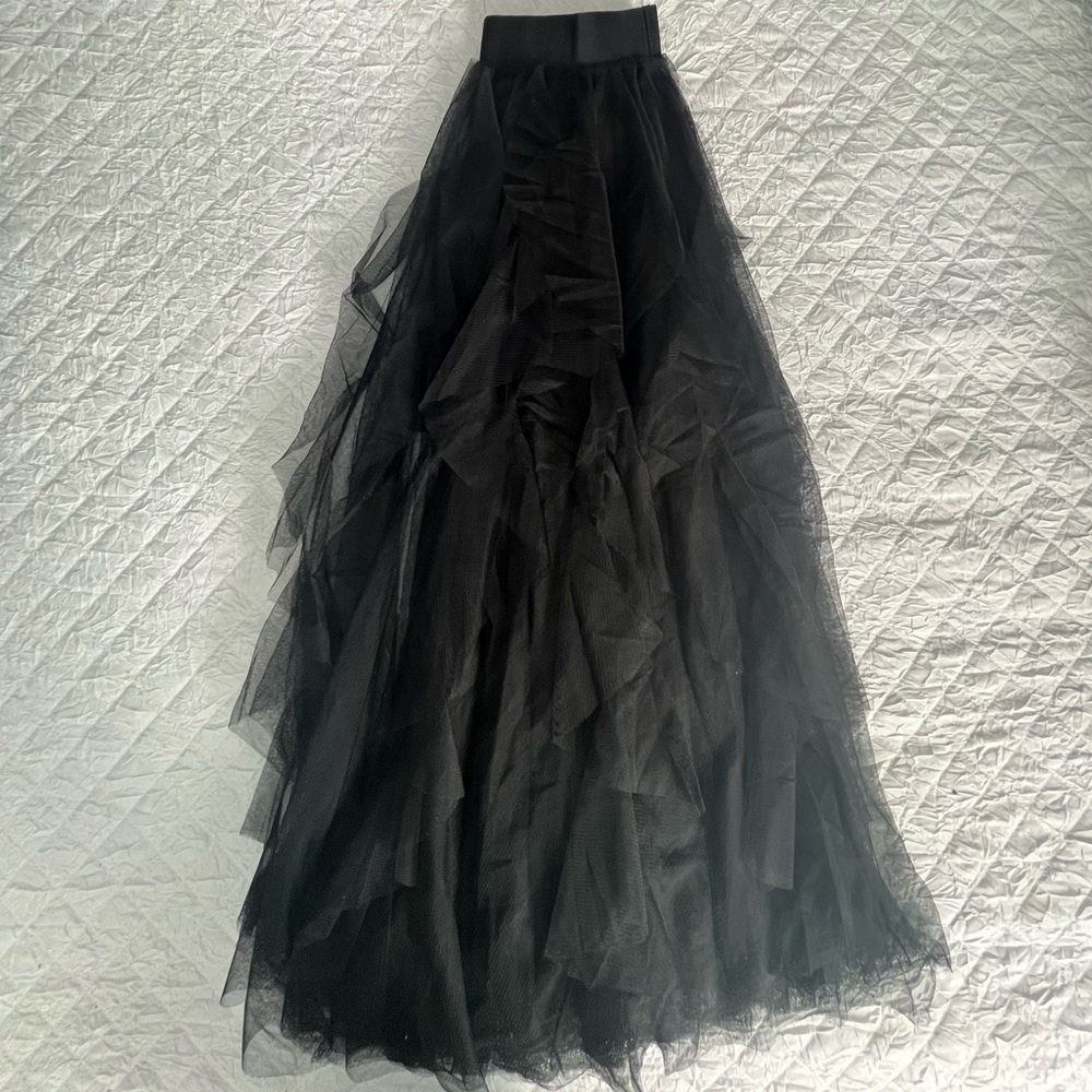 NWT Black tulle skirt